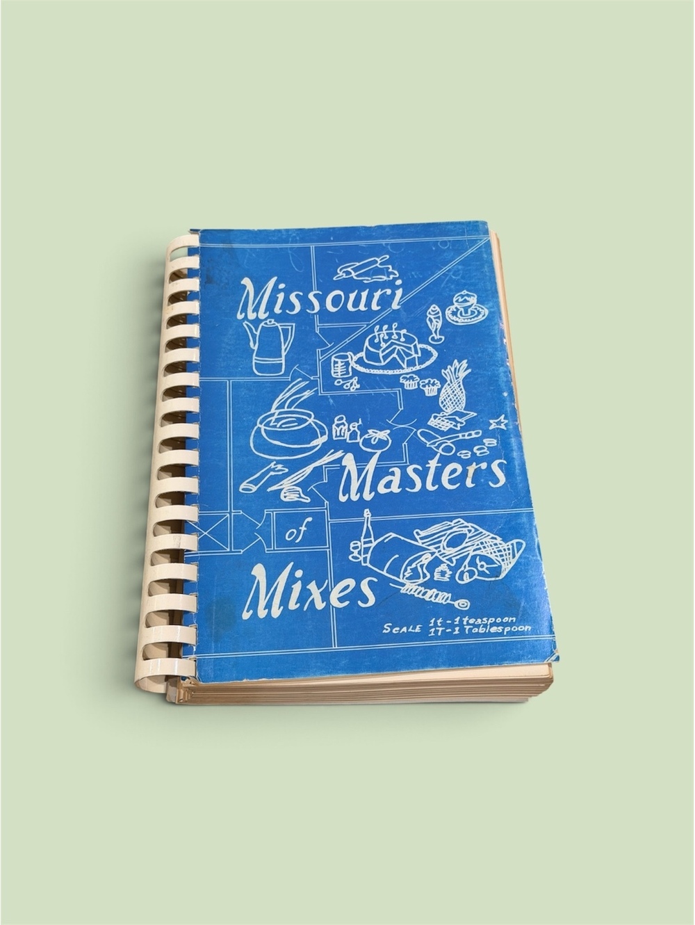 Missouri Masters of Mixes Vintage Cookbook with Spiral Binding Plumbers